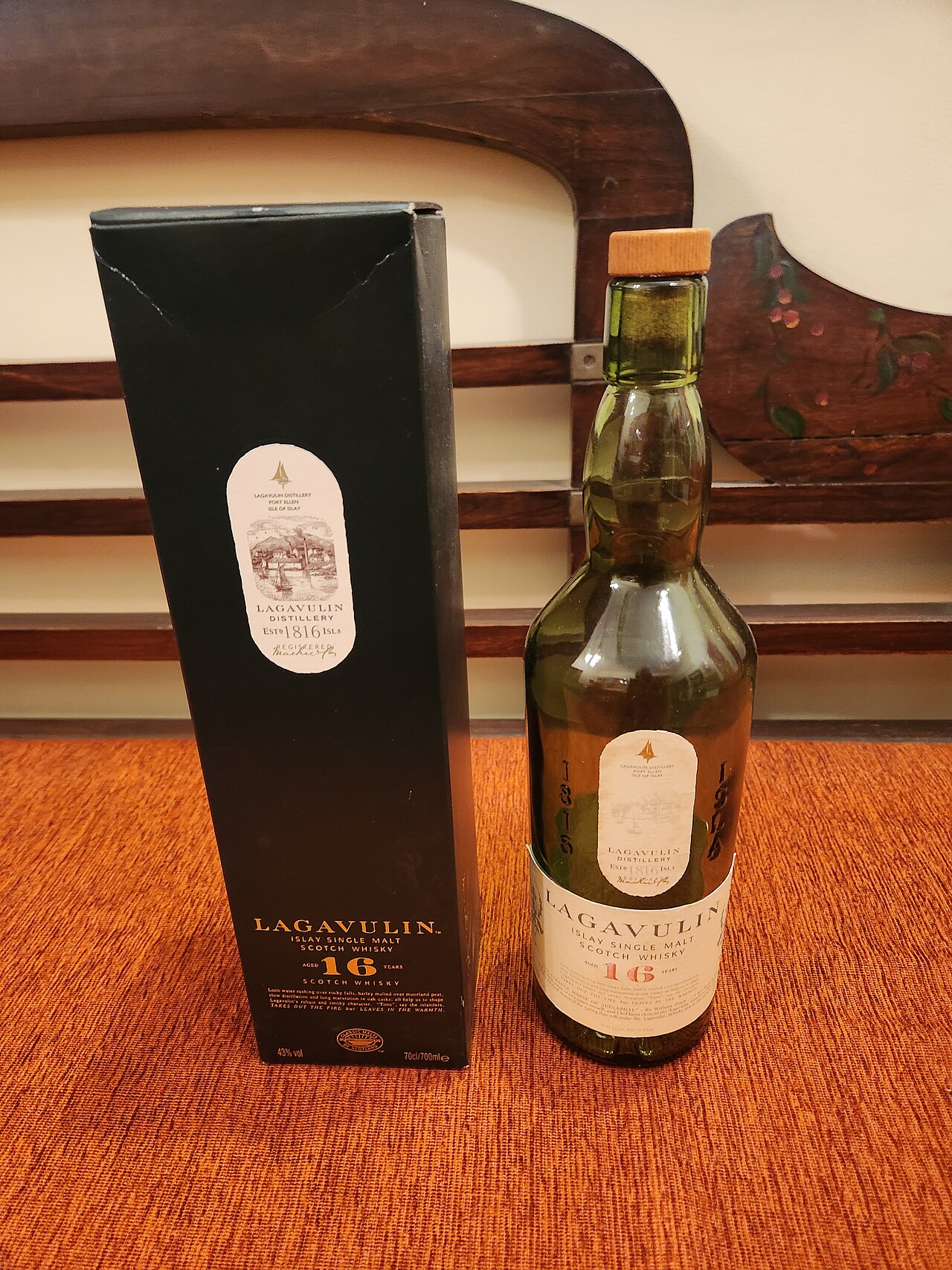 Single malt fles